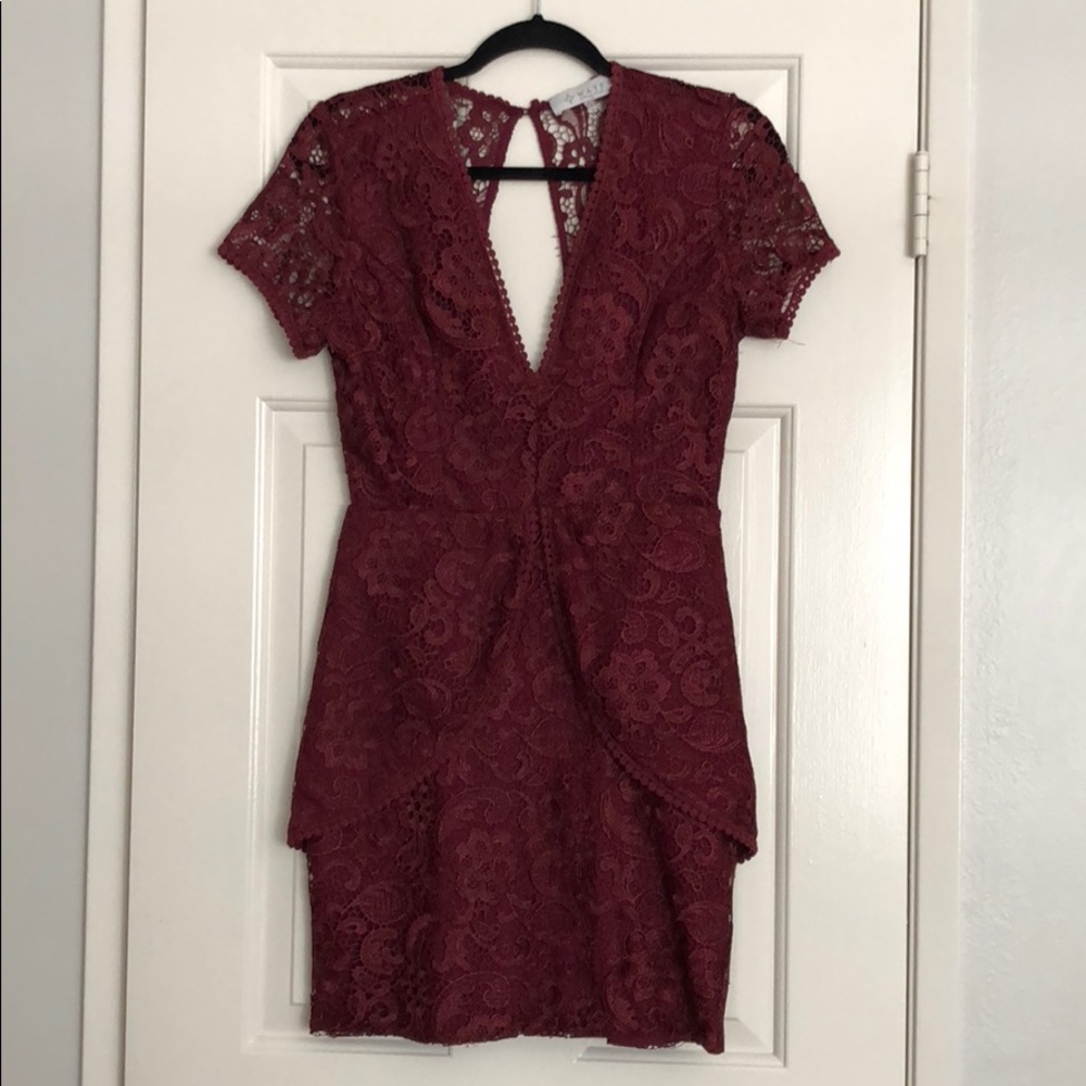 WAYF lace dress